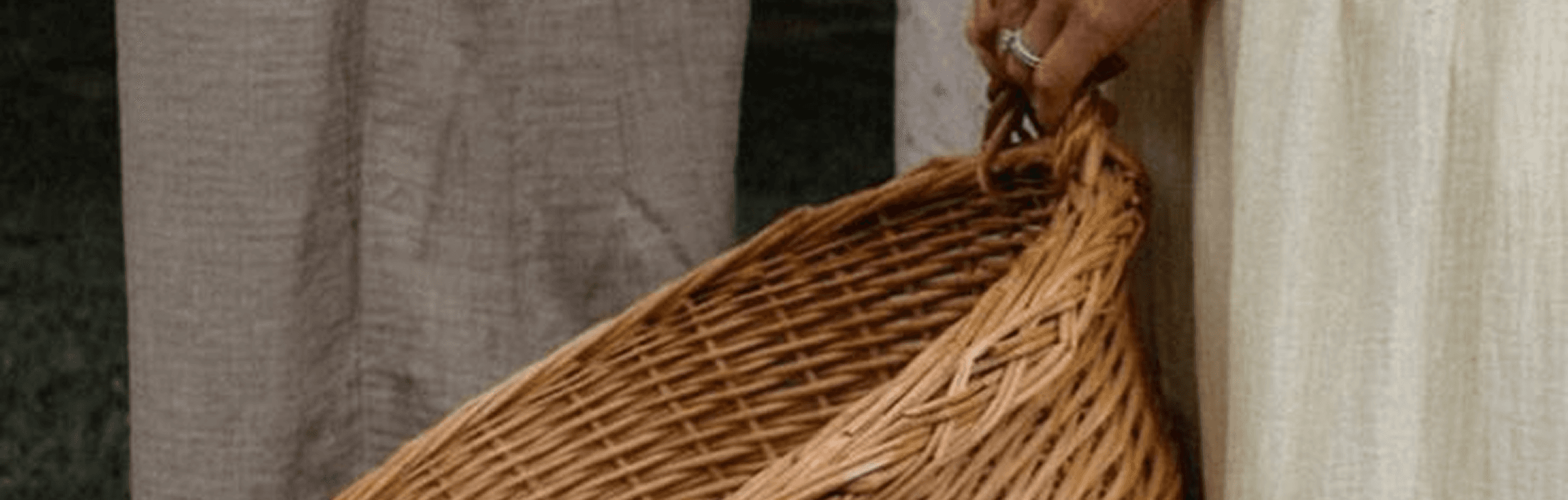 Artisan hand weaving textiles