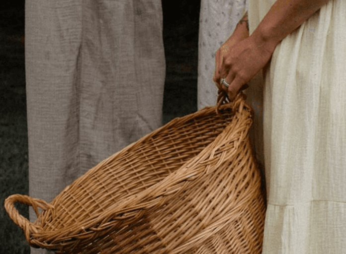 Artisan hand weaving textiles