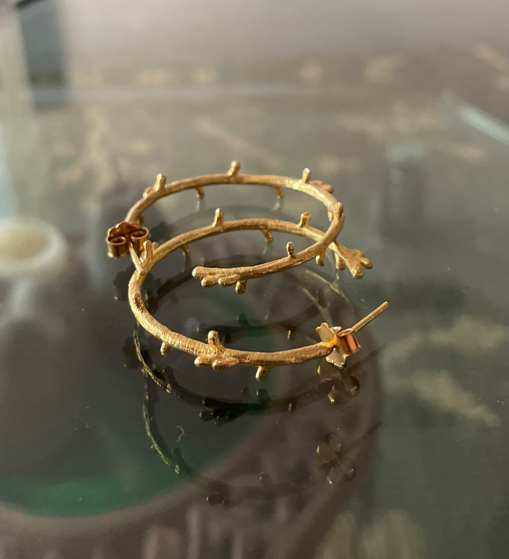 Women's Earrings - Branch Gold