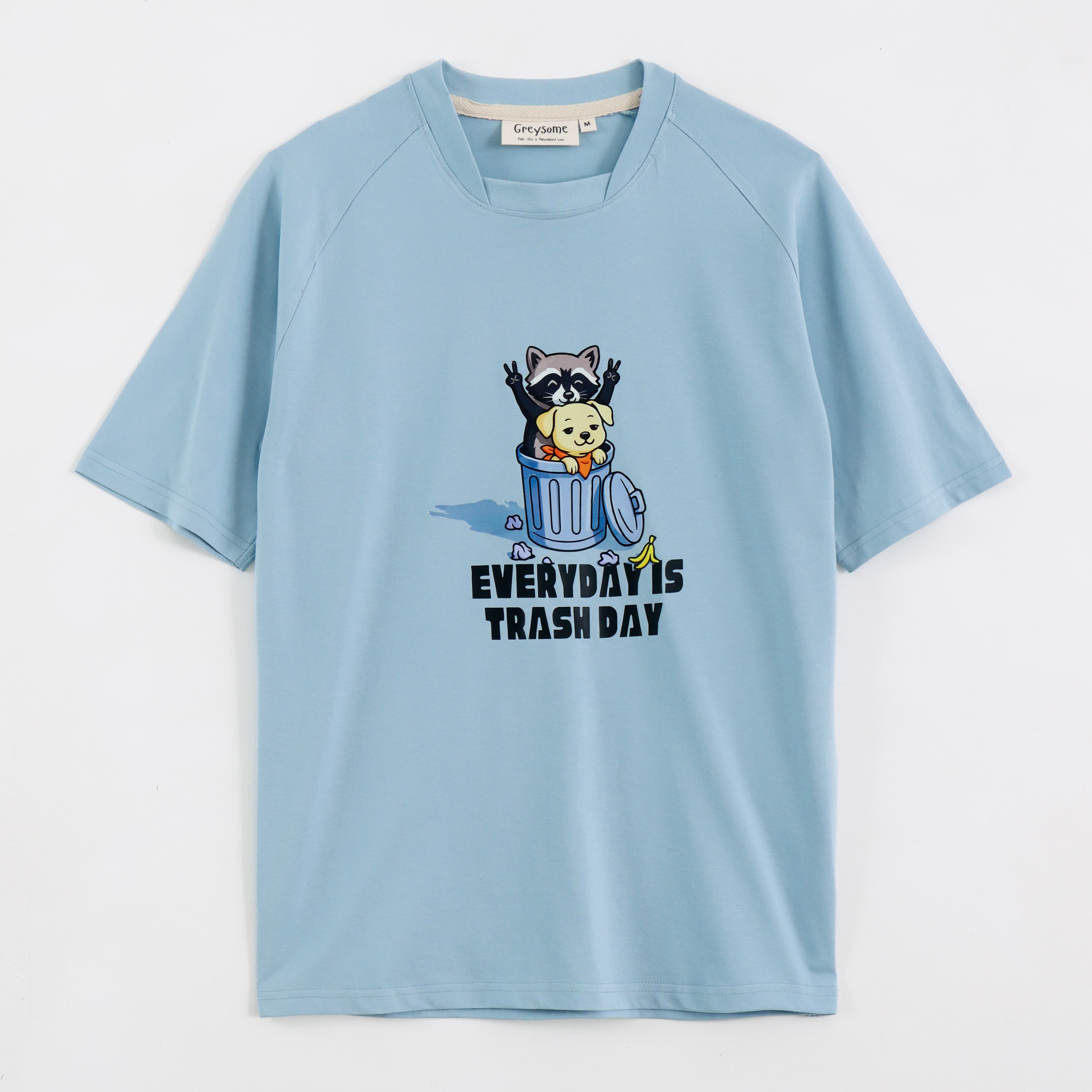 Trash Day Unisex Tee - Powder Blue