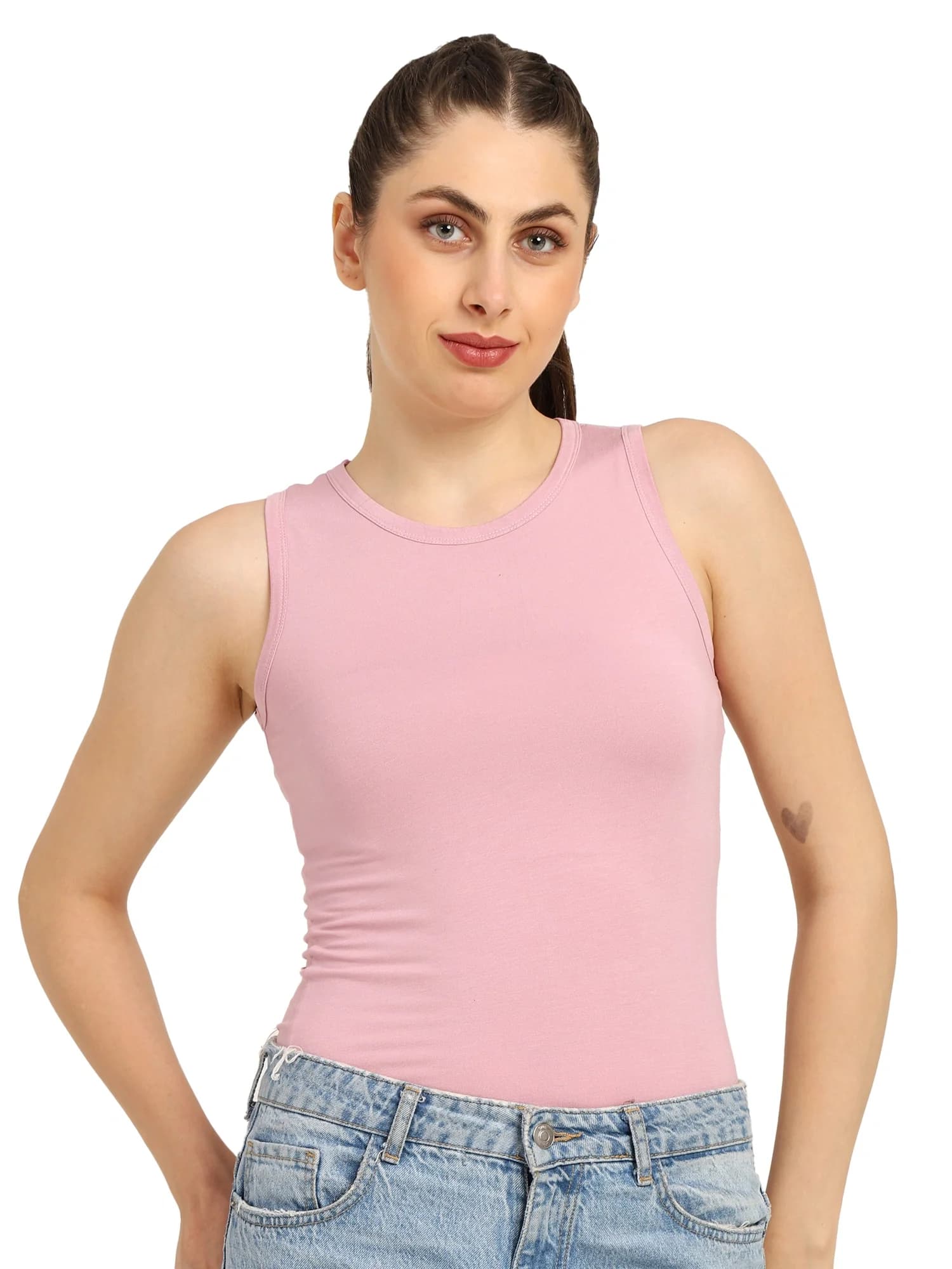 Women's Bamboo Sleeveless Tank Top | Ultra-Soft Breathable Everyday Essential | Purple