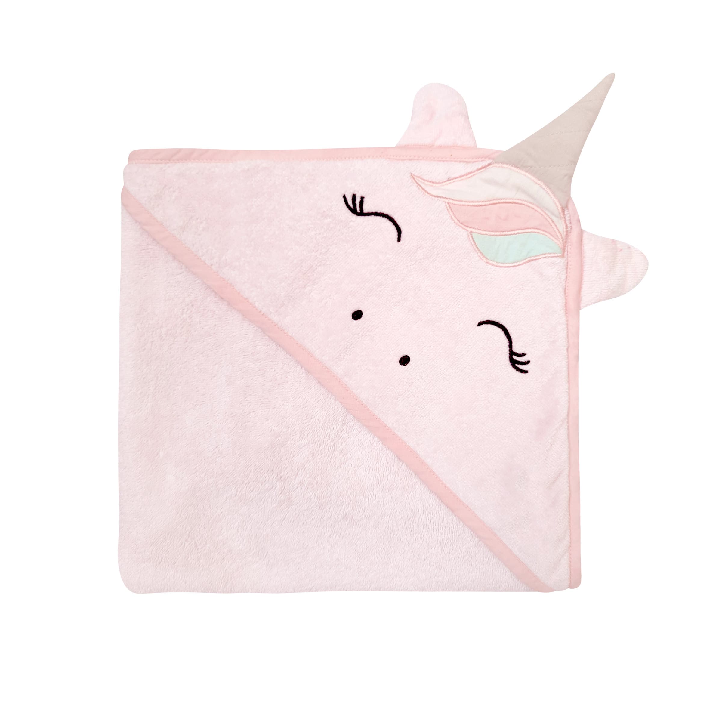 Baby Hooded Bath Towel – Grrly Bear (0–18M)