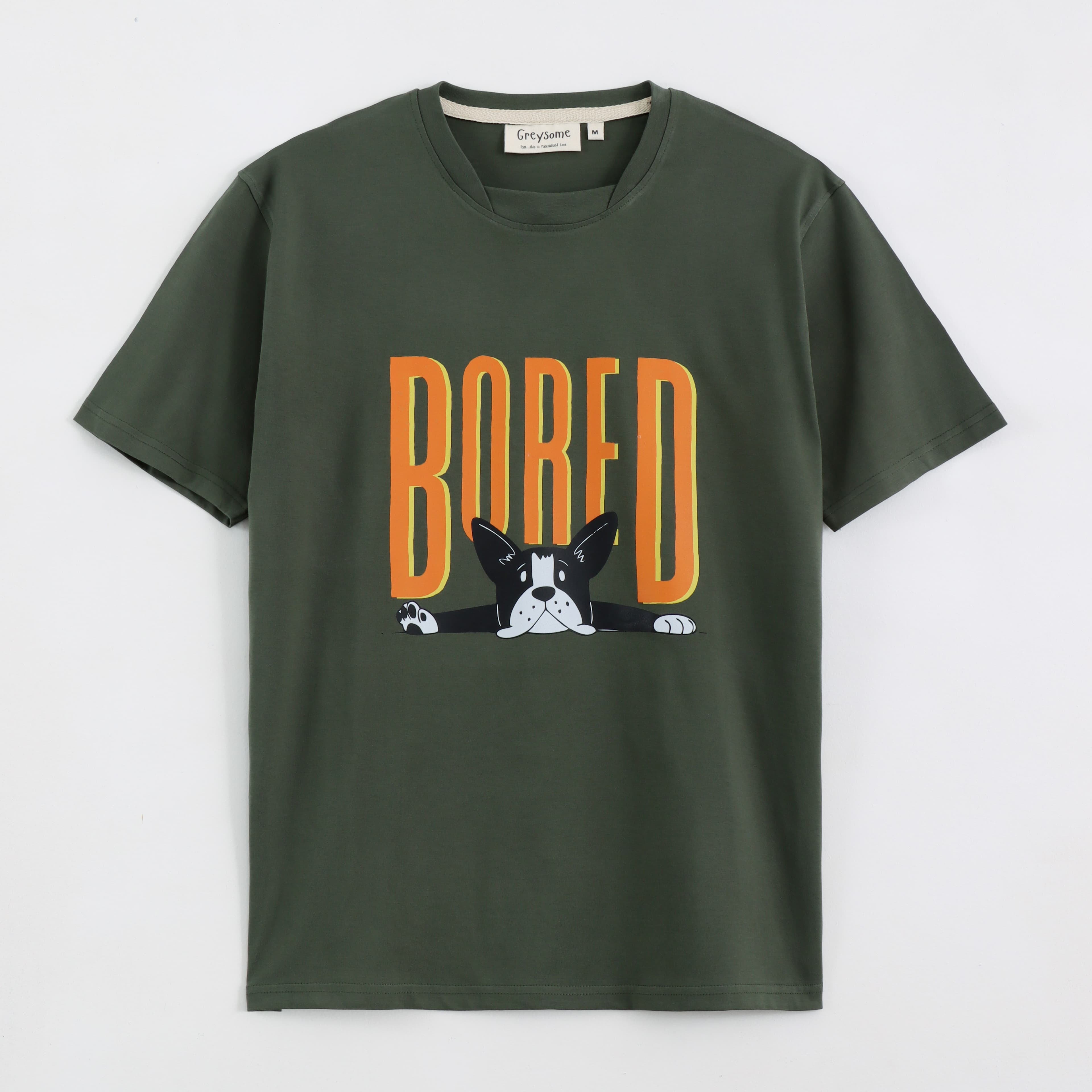 Bored Unisex Tee - Smoke Grey