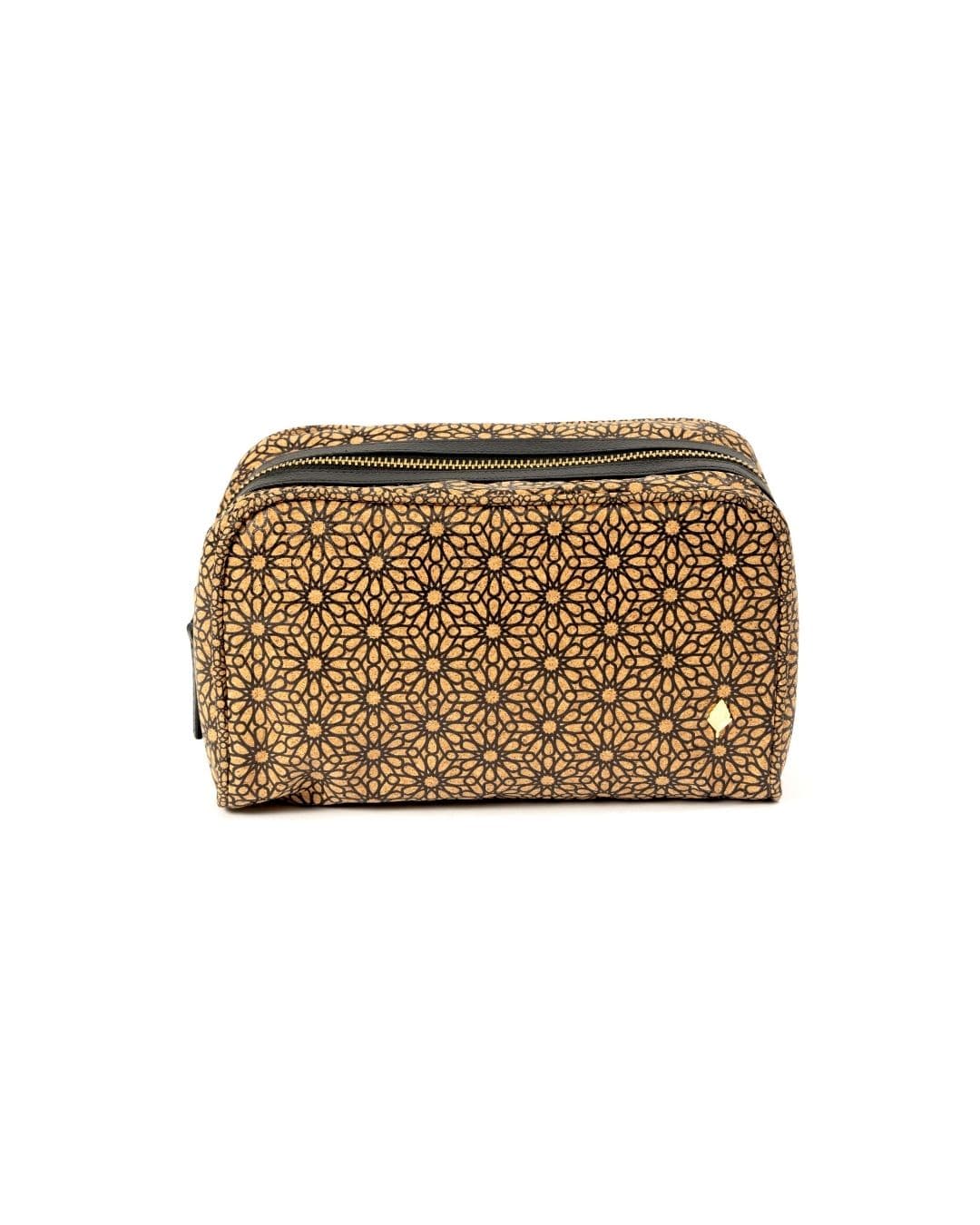  Pen Holder | Plant Leather & Printed Cork | Pen Slot (Tan)