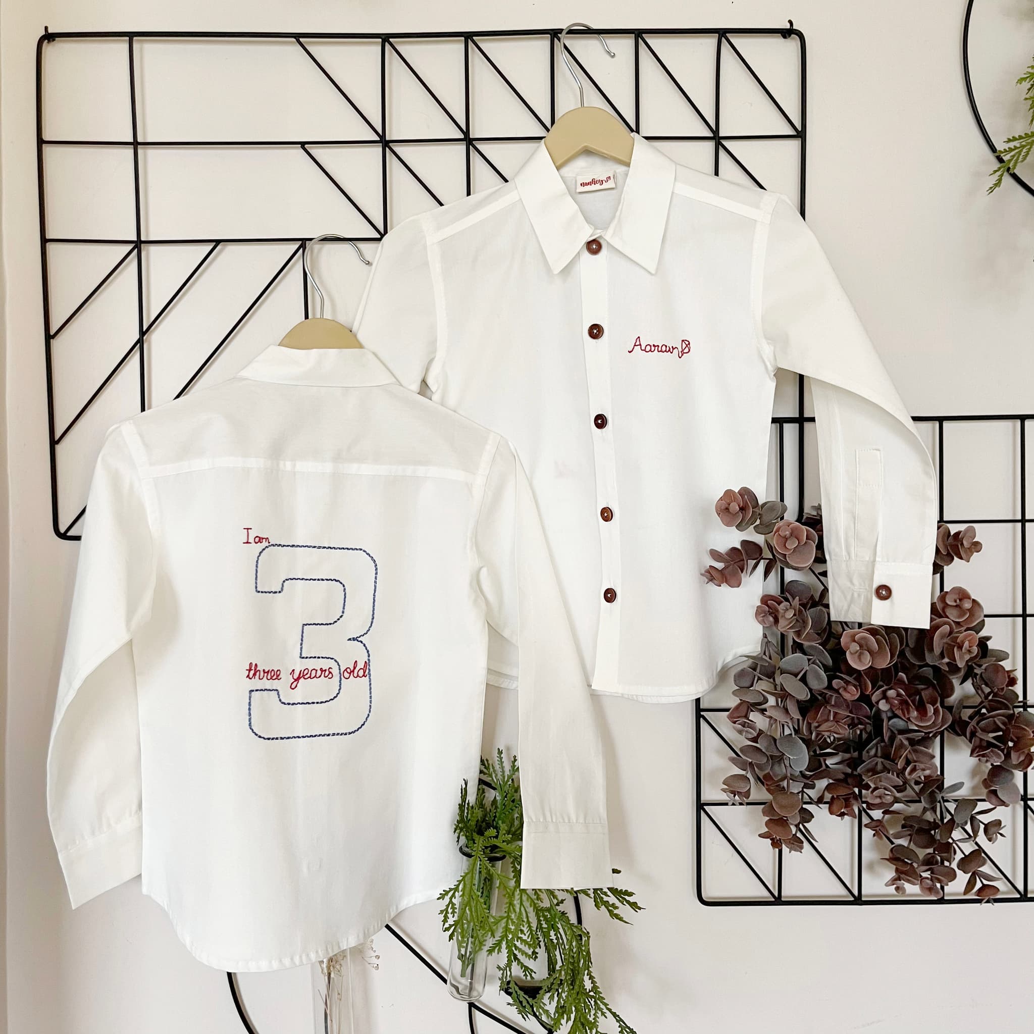 I am Three Personalized Birthday Shirt 