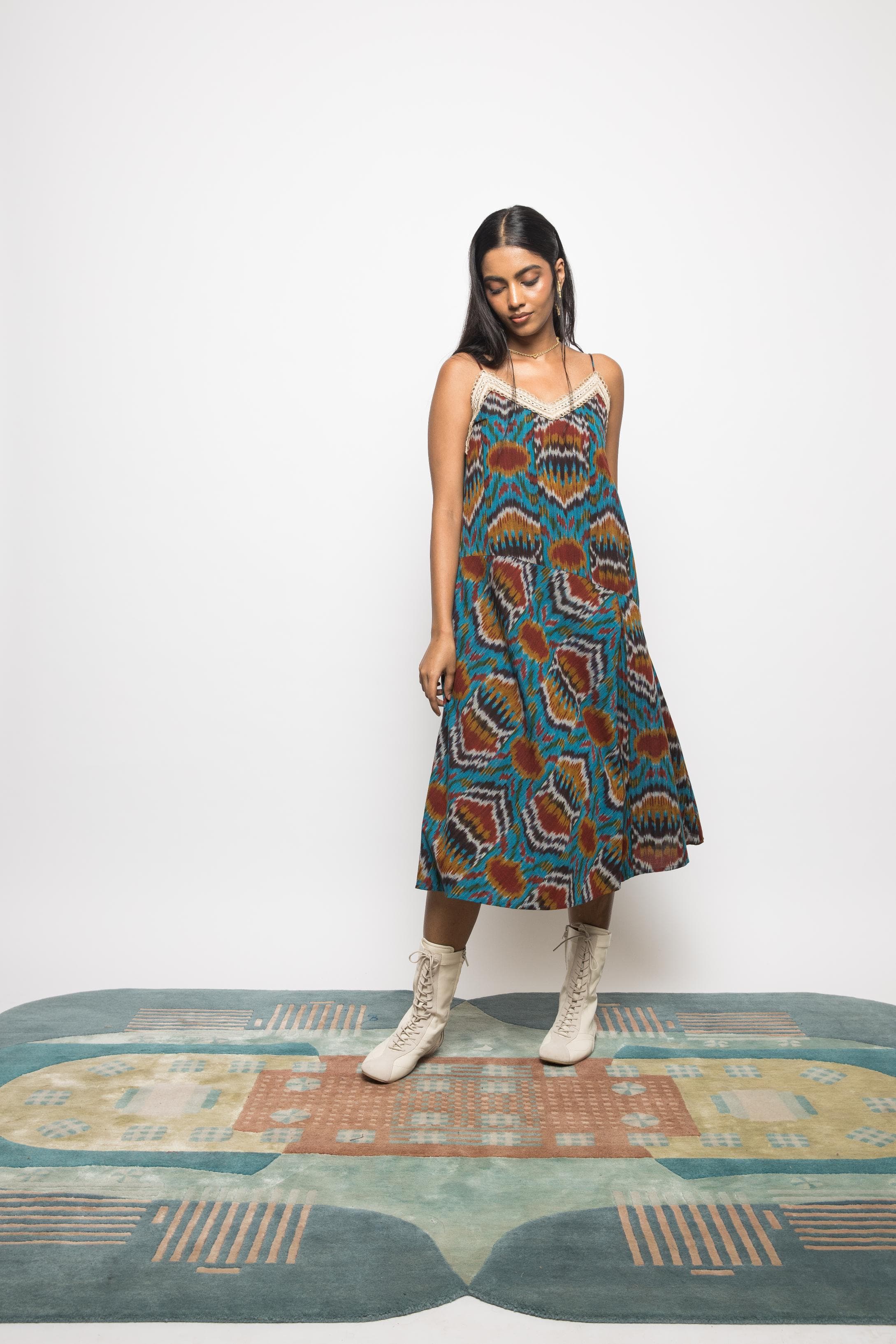 Women's Sling Dress - Cotton