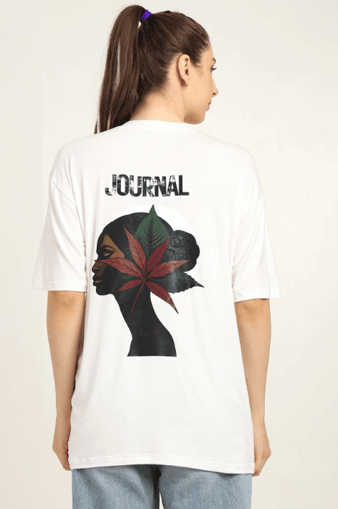 Women's Oversized Bamboo T-Shirt | Gen Z Streetwear | Journal