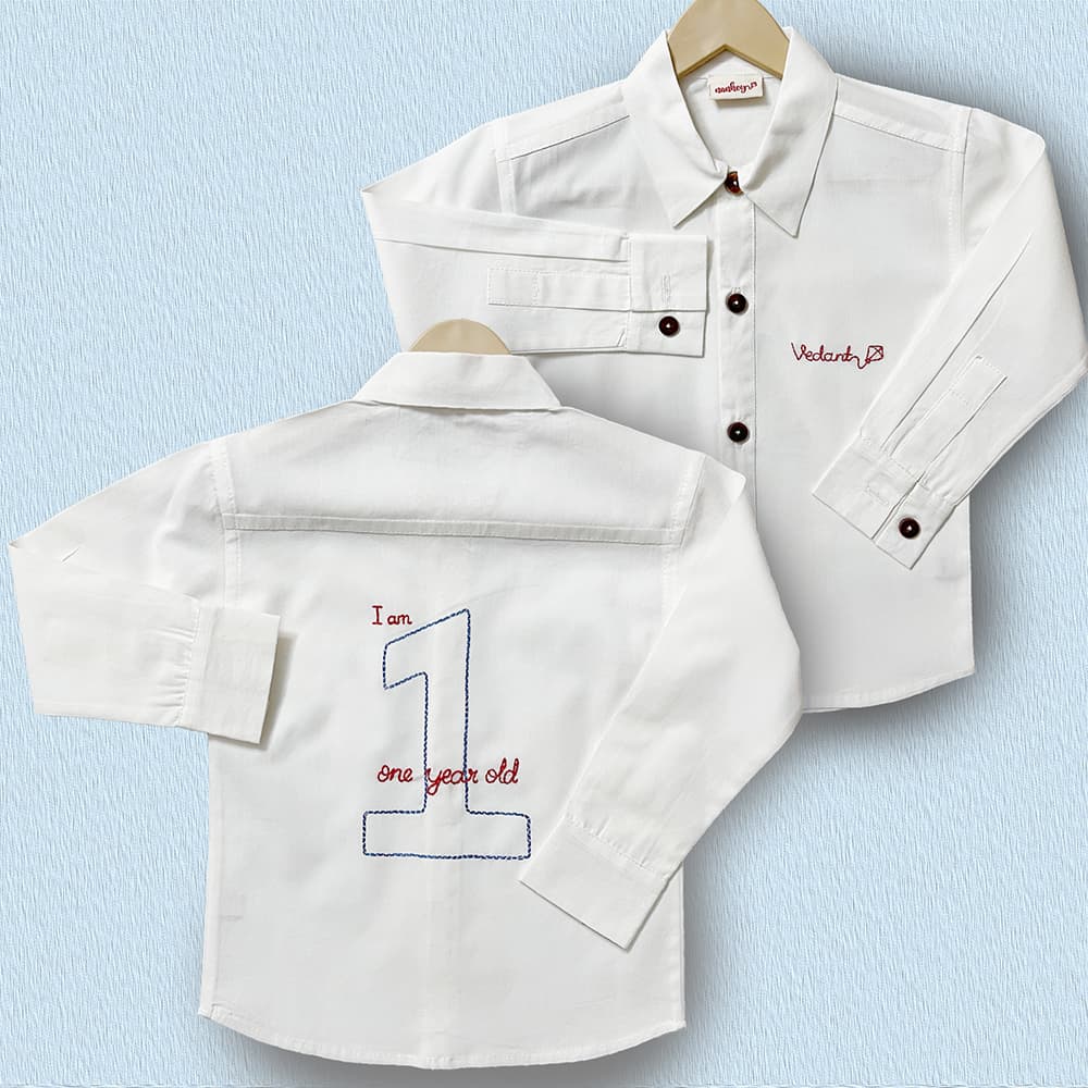 I am One Personalized Birthday Shirt 
