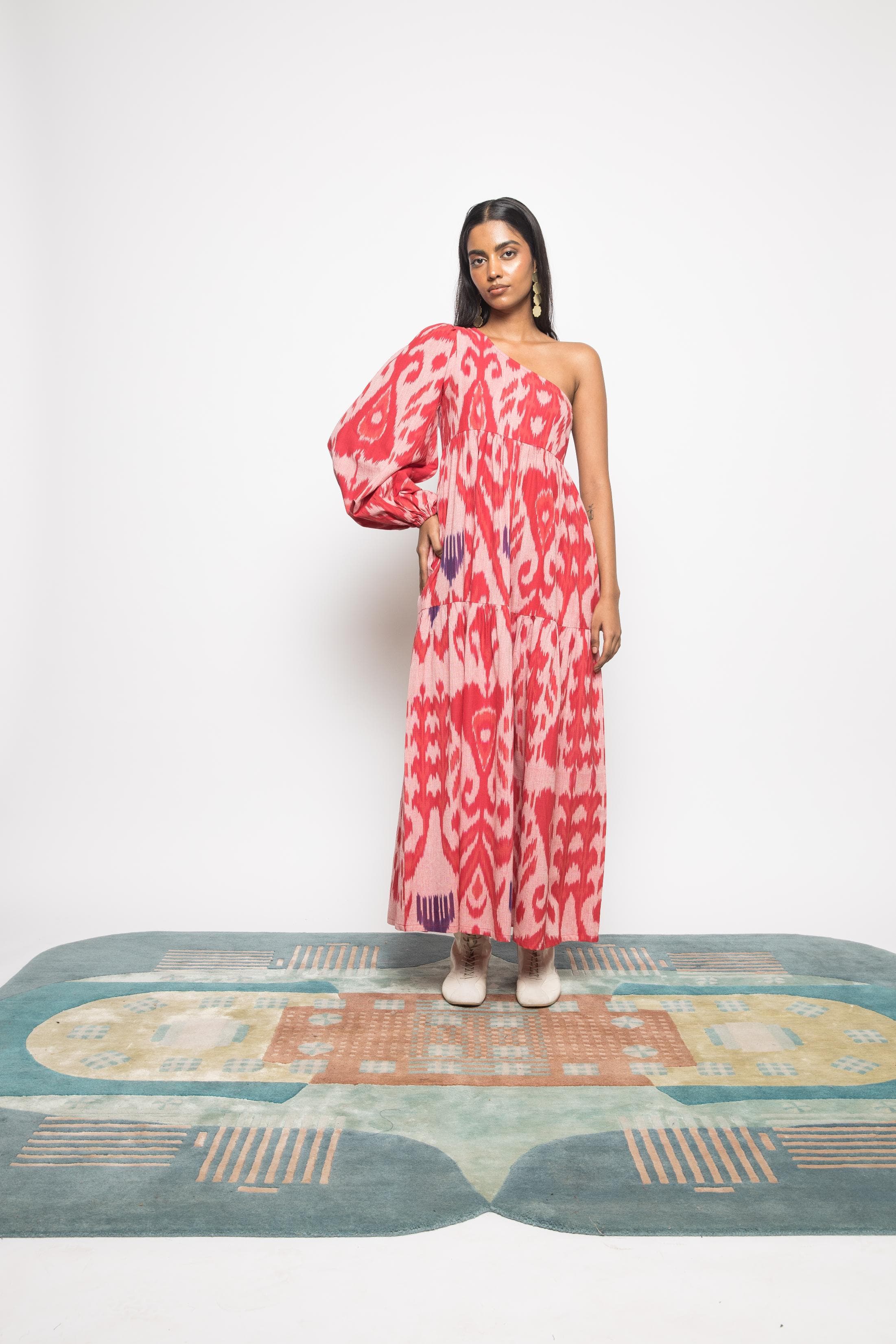 Women's Maxi Dress - Cotton