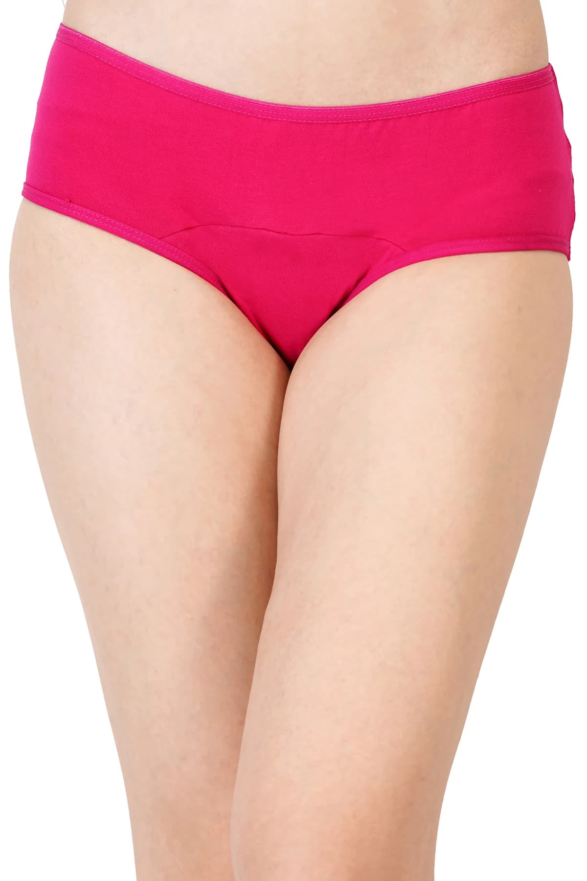 Bamboo Fabric Period Panty 3 Layers - Pack of 1 - Fuchsia