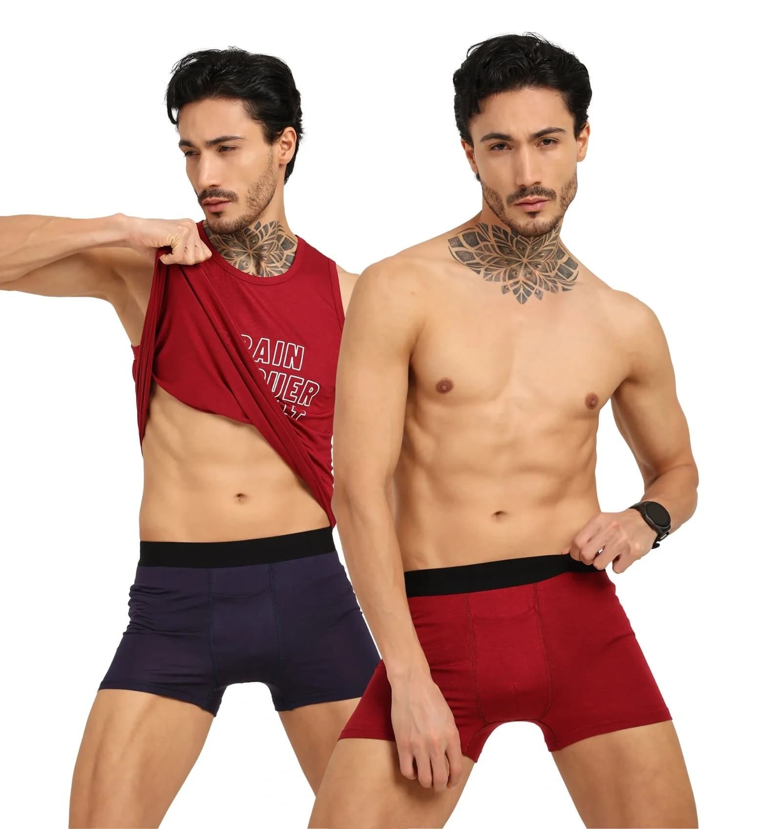 Bamboo Ultra-Soft Trunks & Boxers - Pack of 2