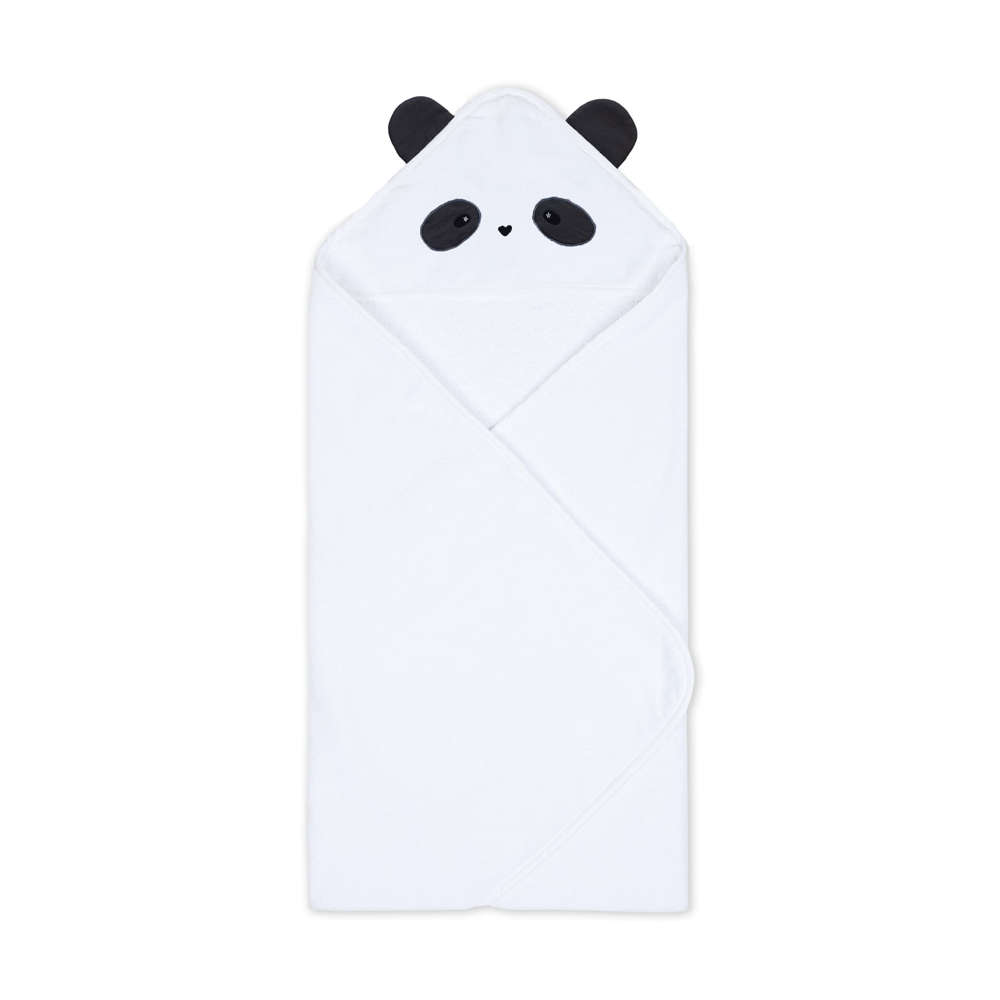 Hooded Towel | Panda (0-18m)