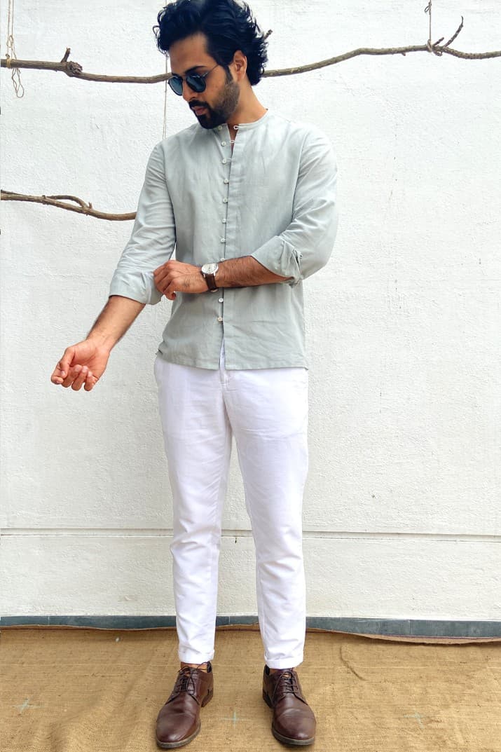  Luca Basic Slim-fit Trousers