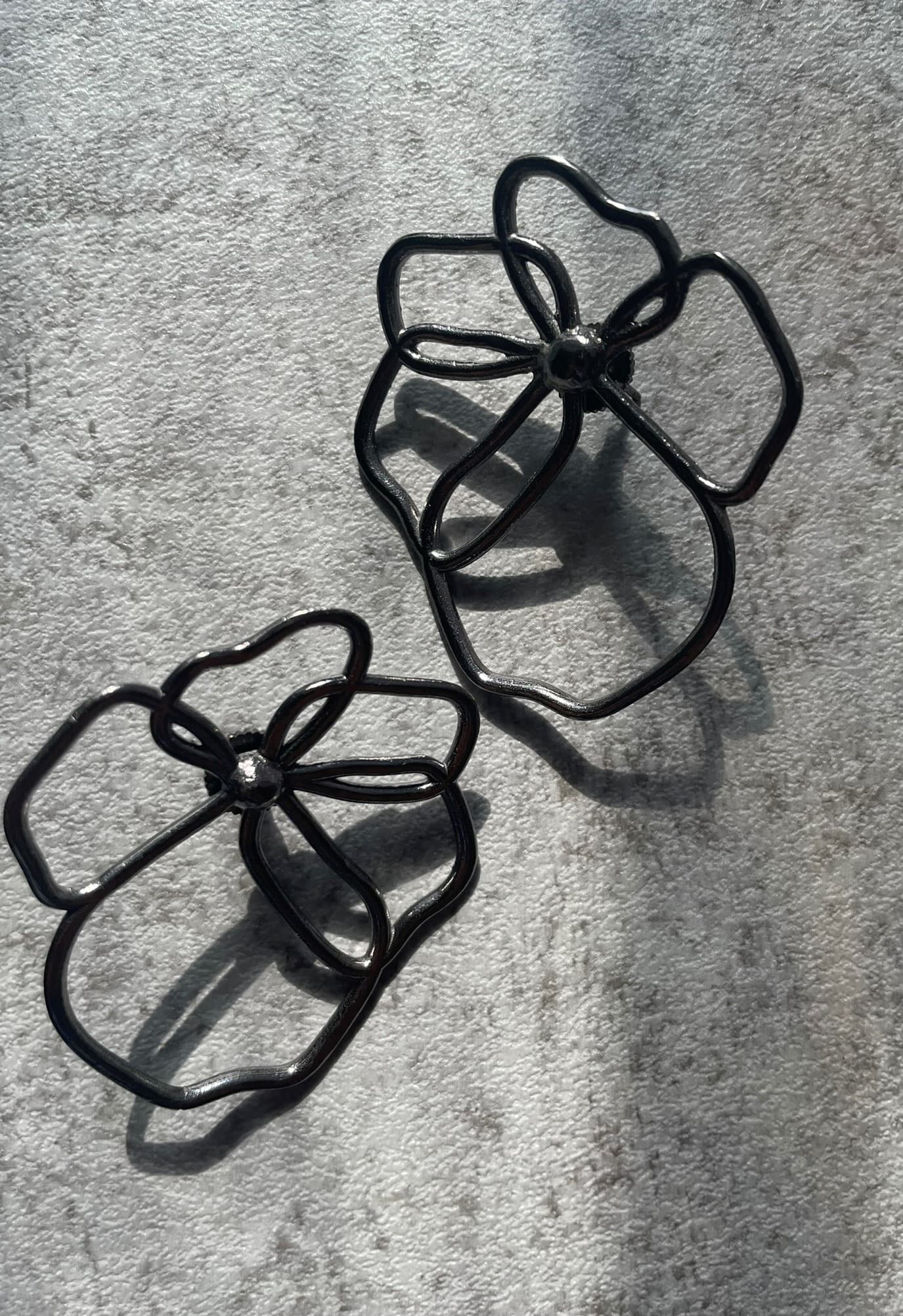 Women's Earrings - Poppy Grey