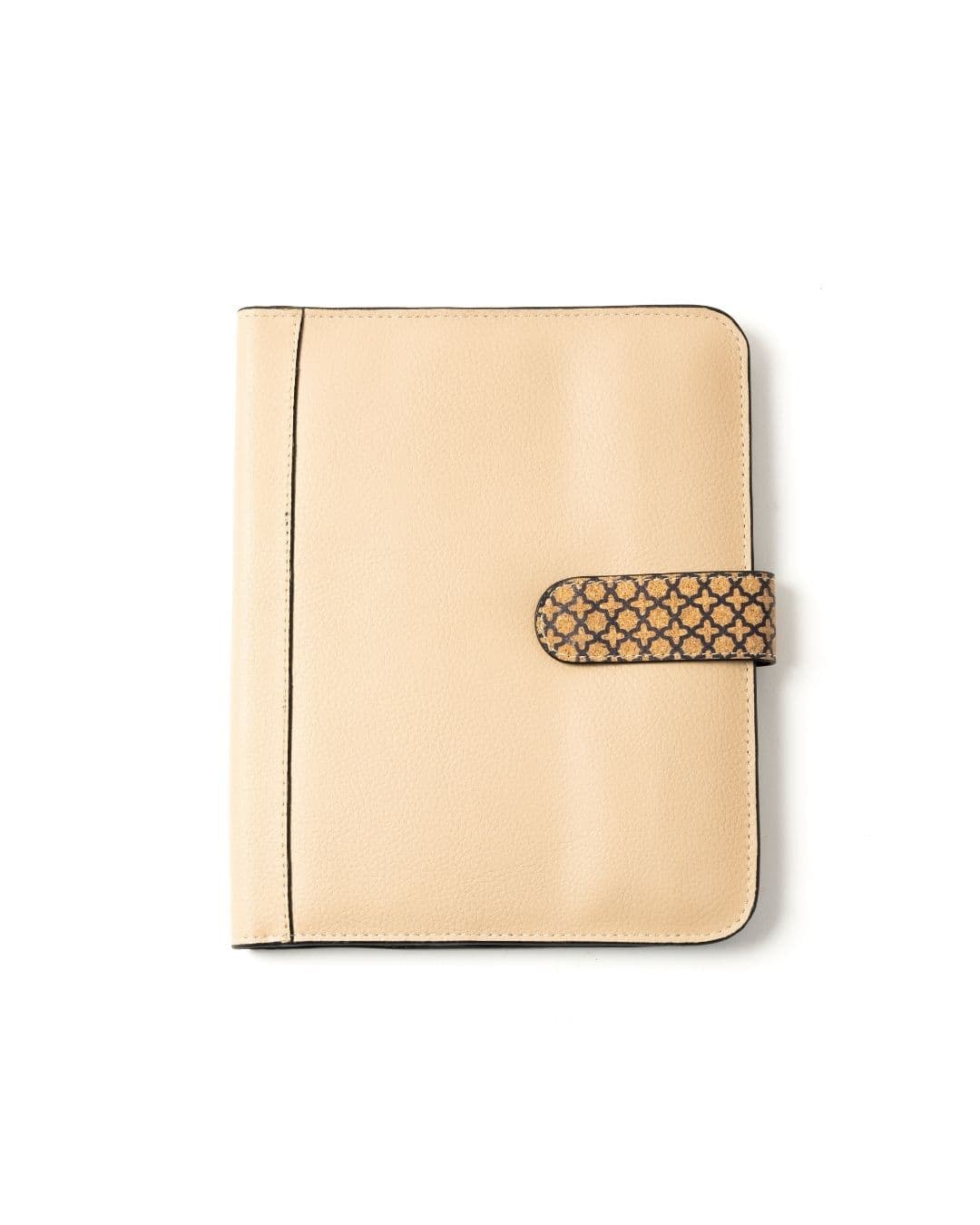  Diary | Plant Leather & Cork Printing | 1 Diary 1 Pen ( Almond)