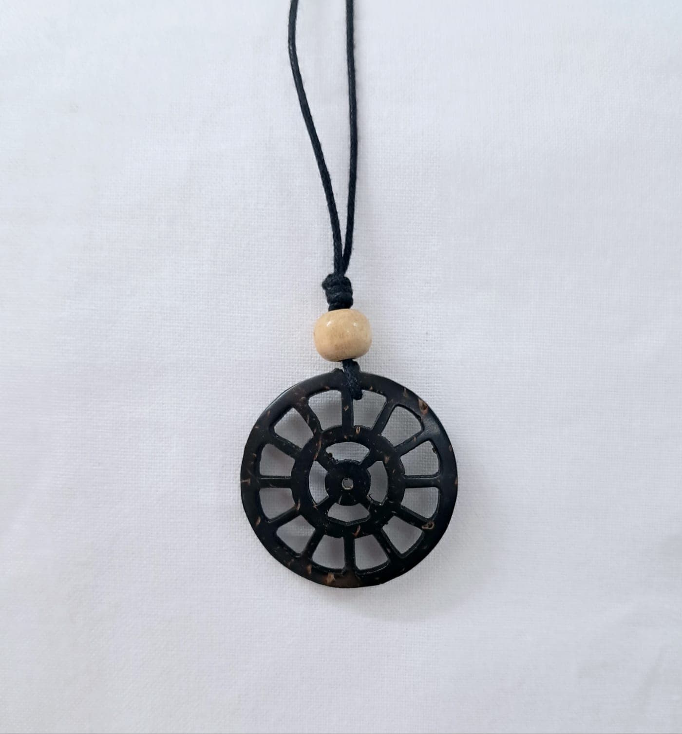 Coconutshell Srimother Symbol Pendant
