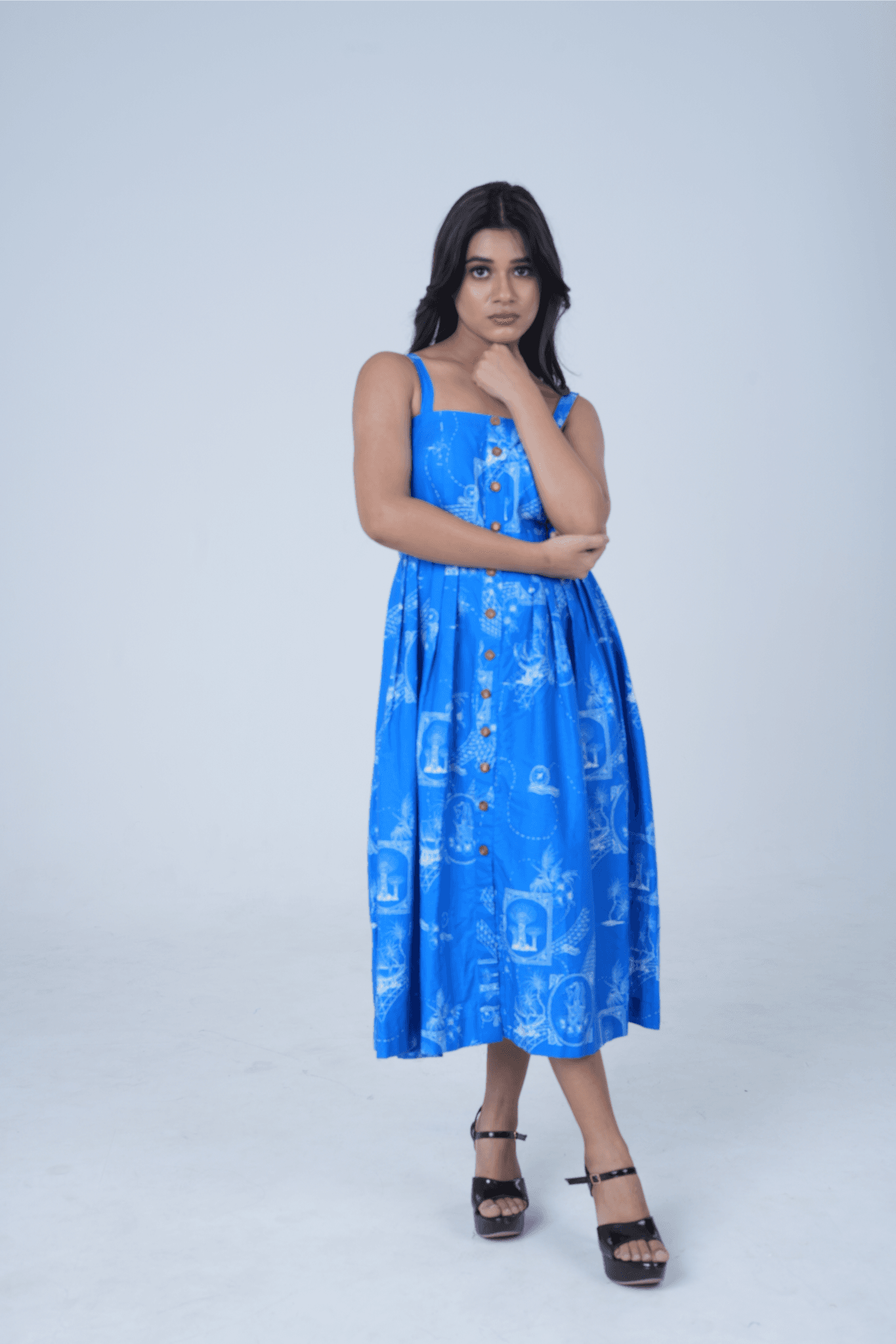 Orchid Symphony Gown