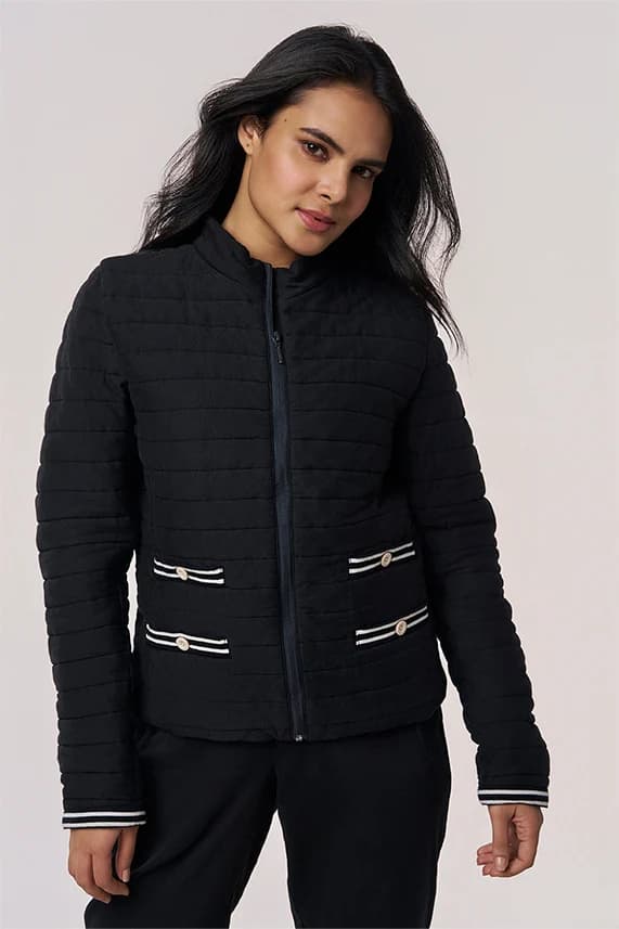 Andrea Khadi Women's Jacket | Smart Fit | Black