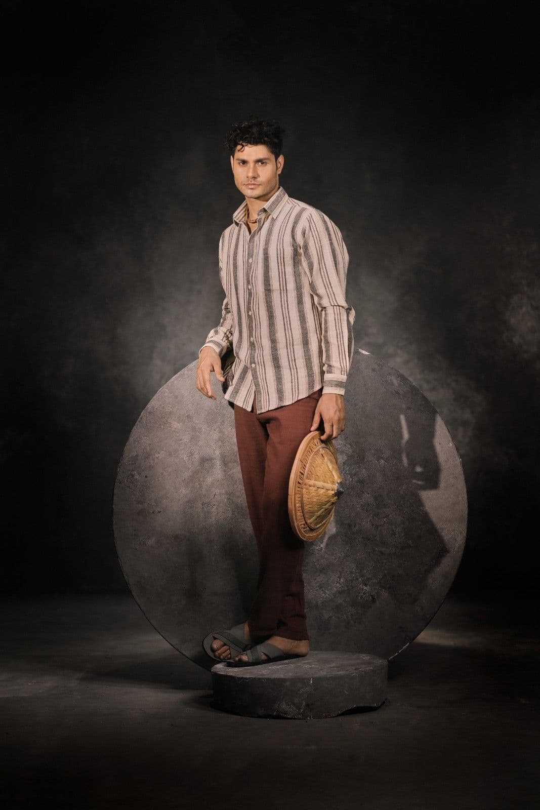 Men's Shirt | Handwoven Kala Cotton Shirt