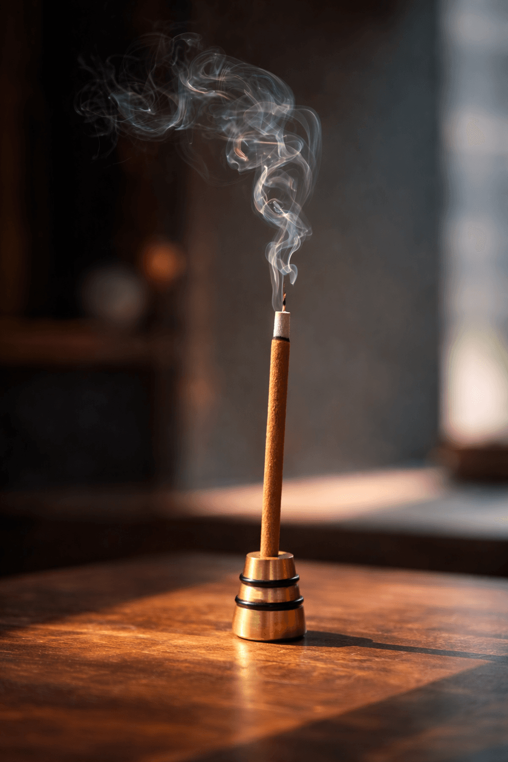 Oudh Noir Dhoop Sticks with stand