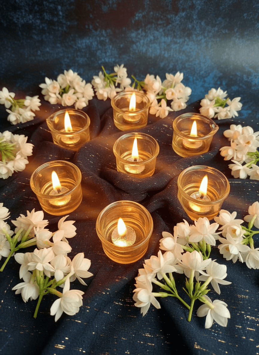 Diya Set | Nooré - Set of 6