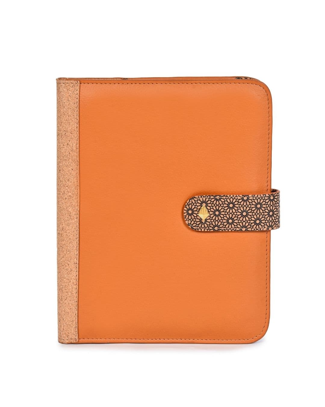  Diary | Plant Leather & Cork Printing | 1 Diary 1 Pen ( Tan)