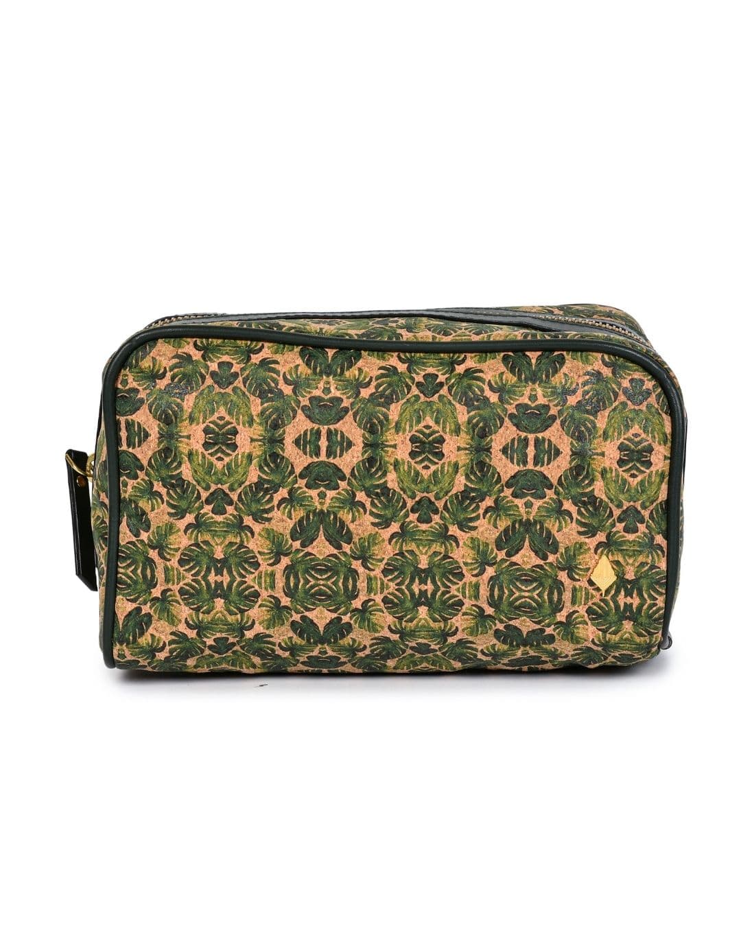  Utility Kit | Plant Leather & Cork Printing | Green Leaf Print