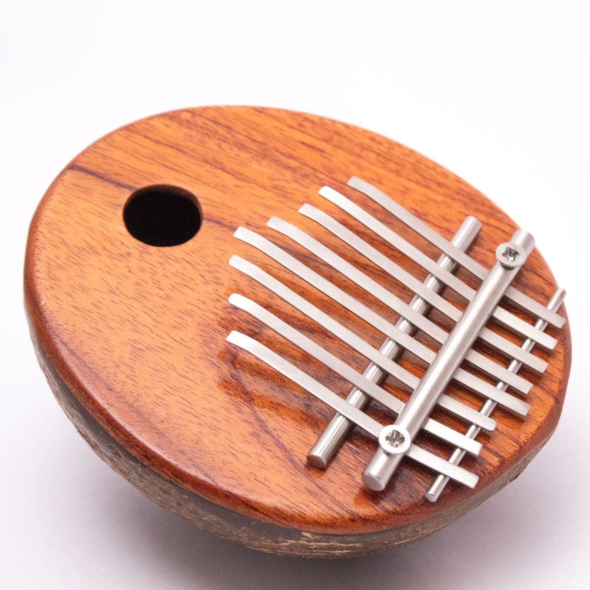 Coconutshell kalimba - Hand piano