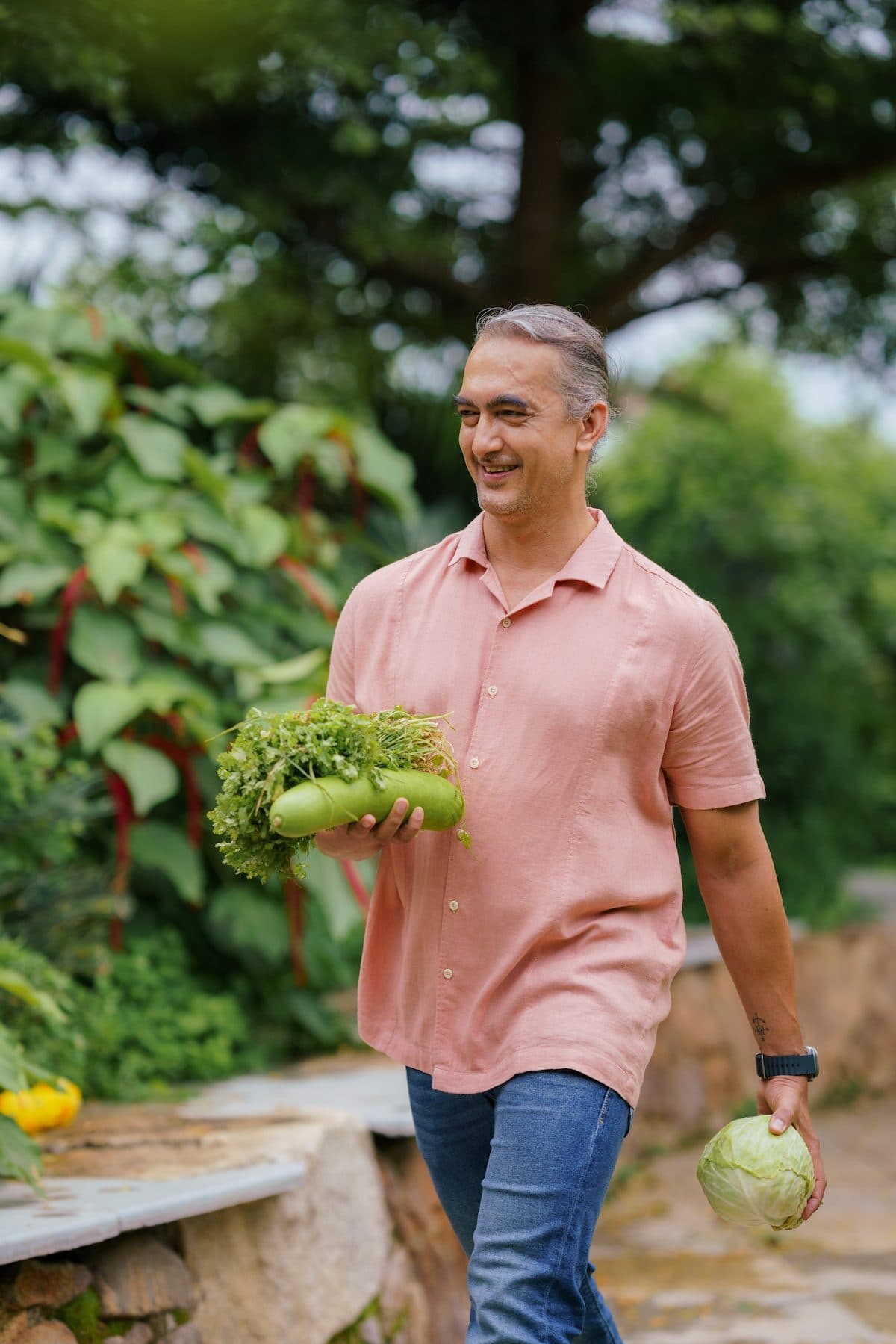 Rose Dust Linen Shirt (90% Linen, 10% Ecovero™. Airy, Breathable, Naturally Comforting.)