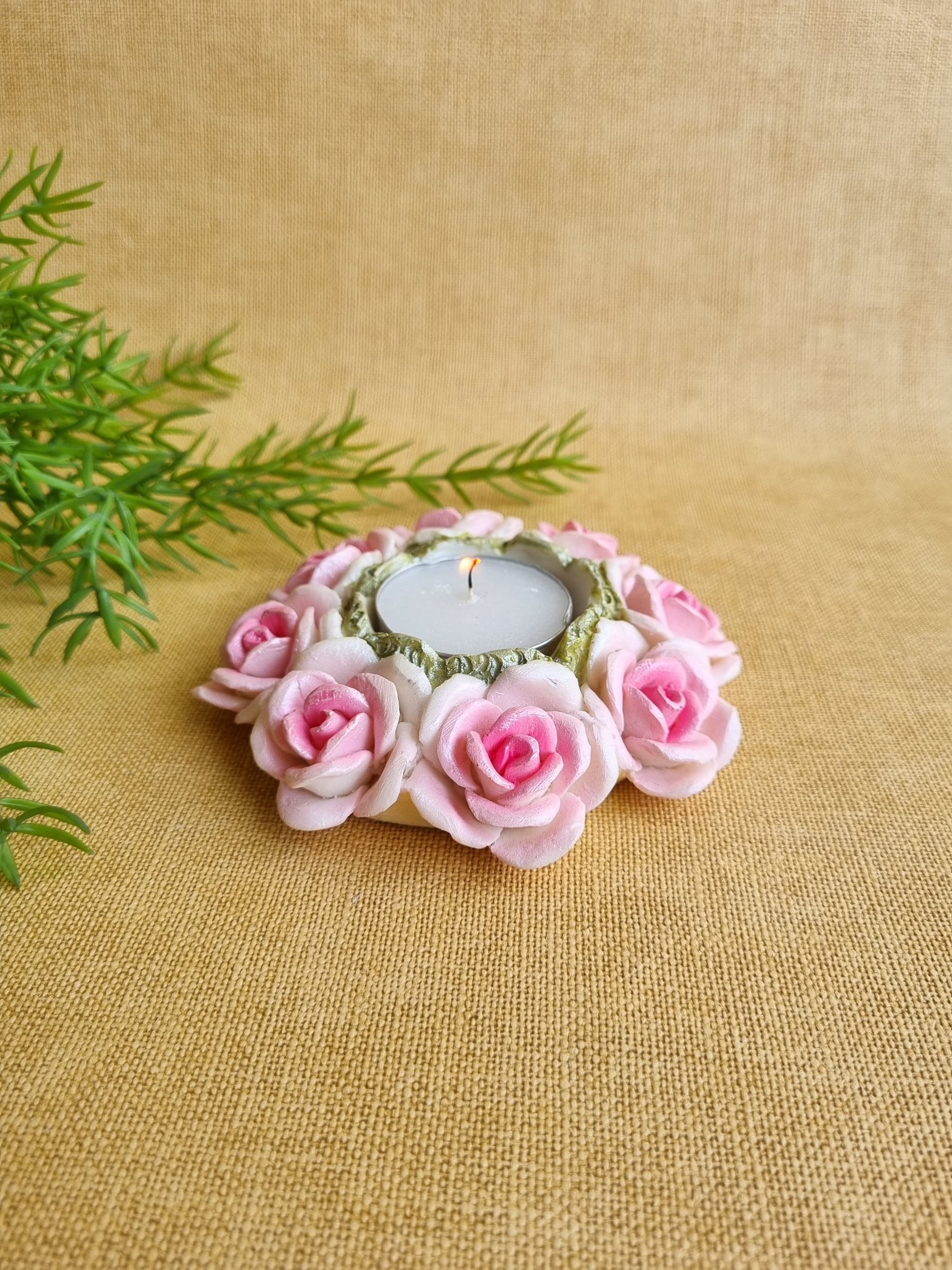 Tealight Holder | Rosy Pink 