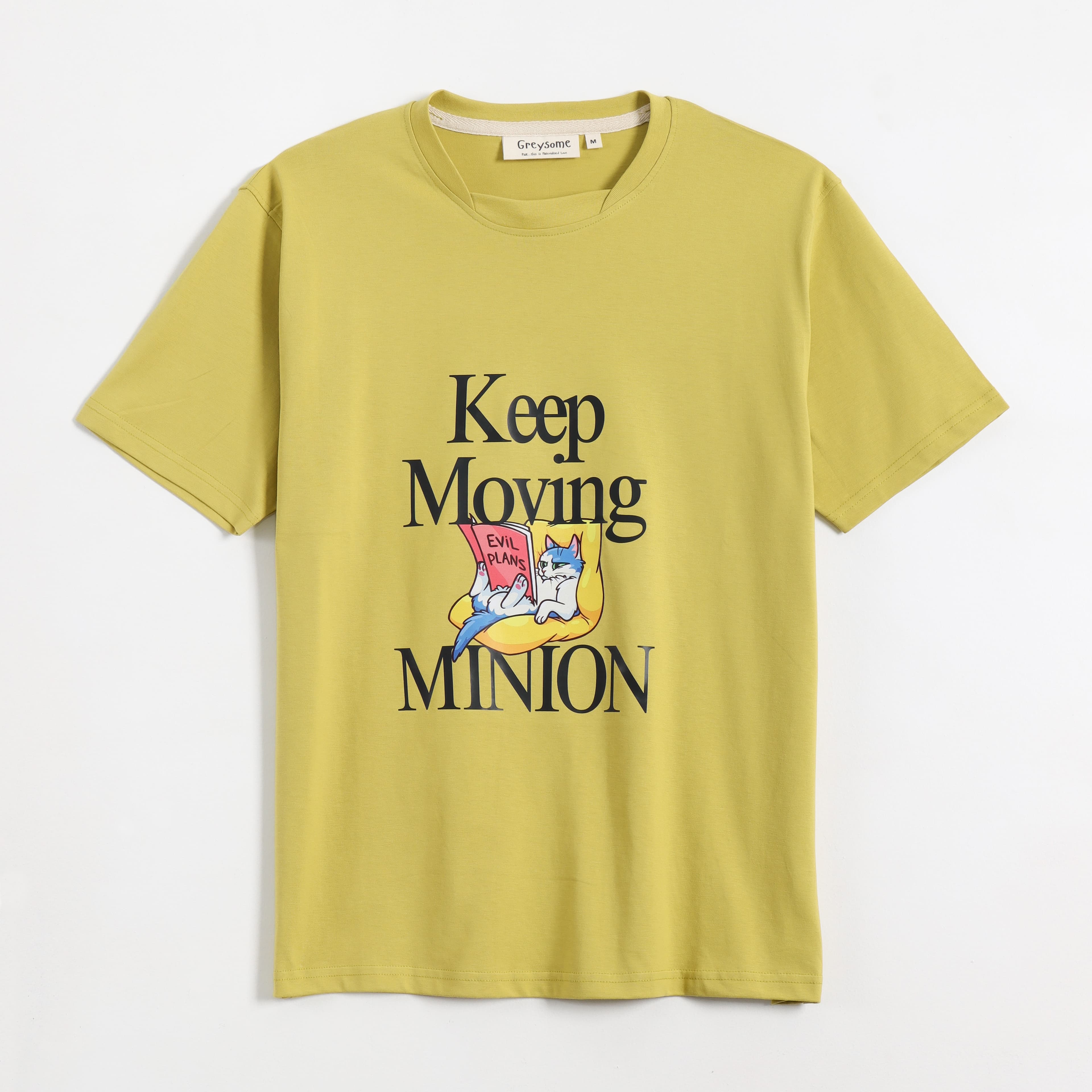 Evil Plans Unisex Tee - Lime Green