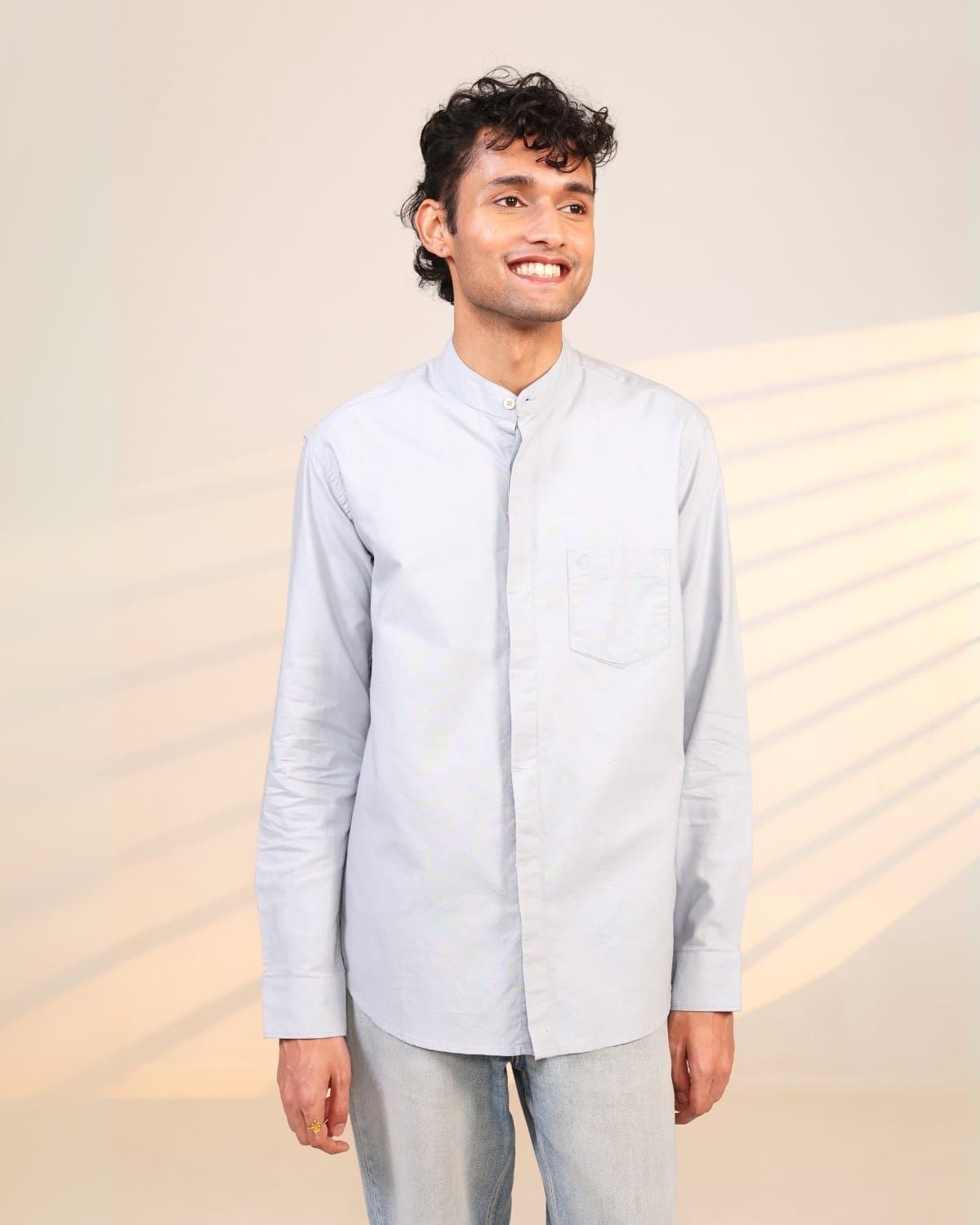 Tide Organic Cotton Shirt (100% Organic Cotton with Dobby Weave. Structured, Textured, Refined.)