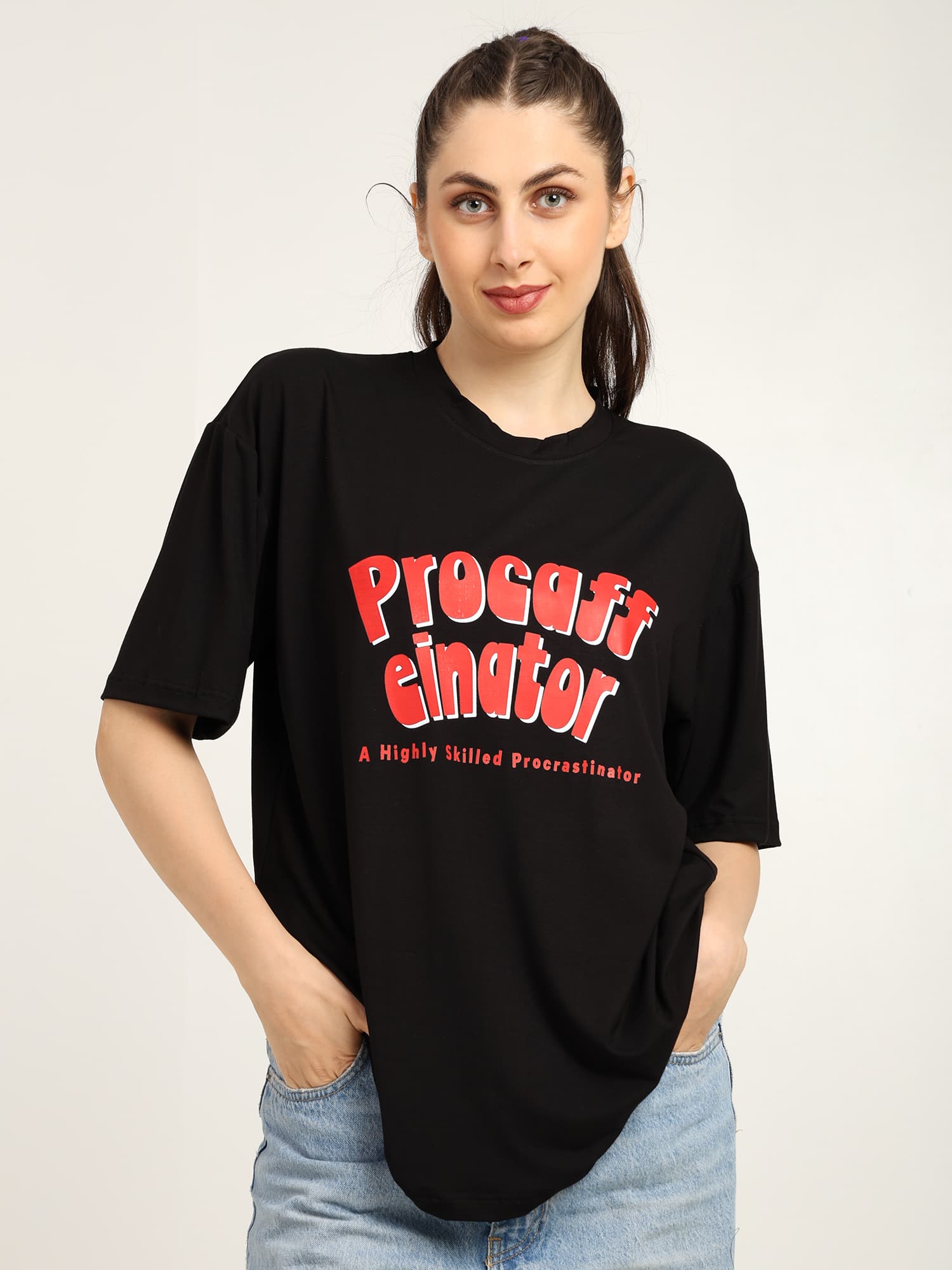 Women Oversized Bamboo T-Shirt – Soft, Breathable & Sustainable