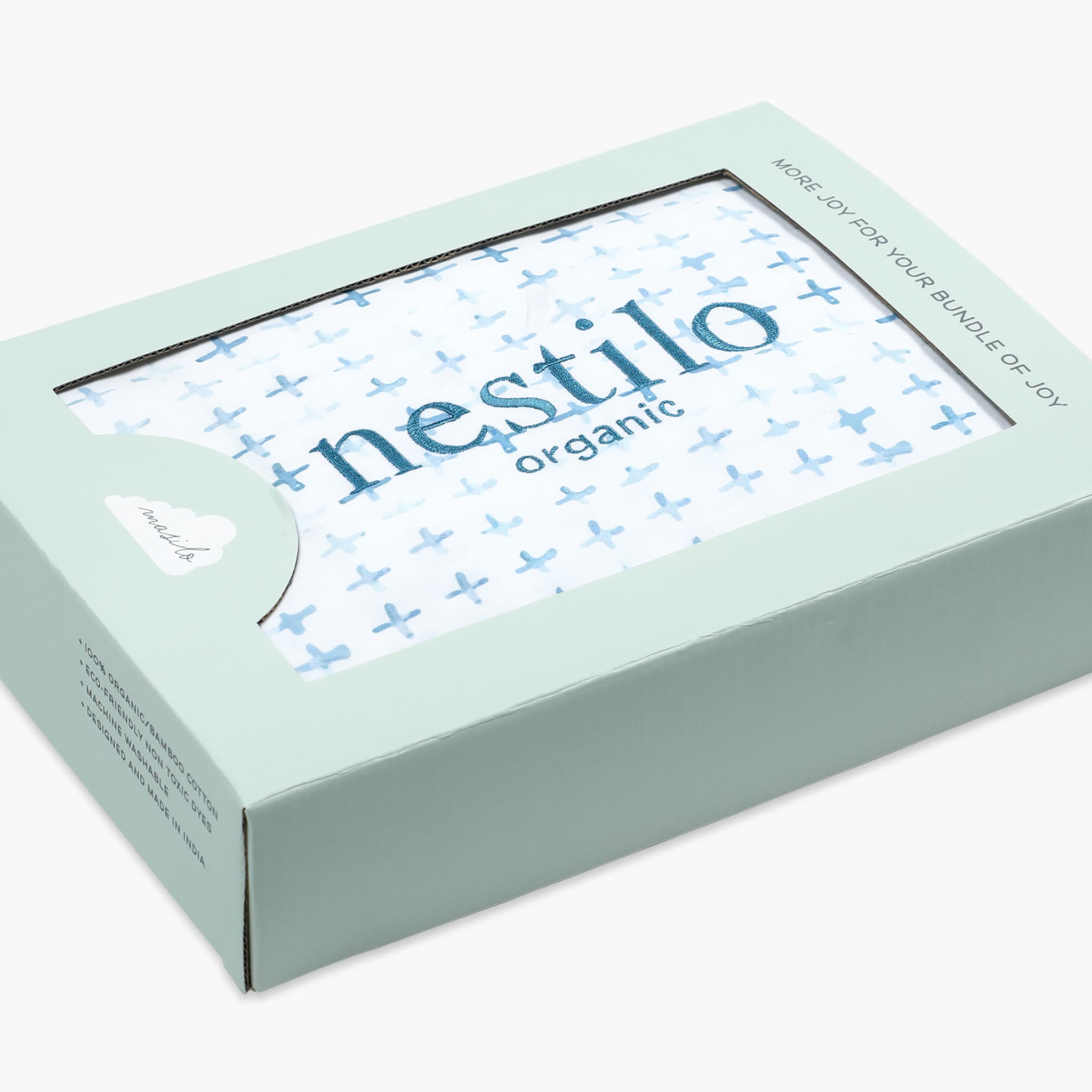 Organic Nestilo Spare Cover | Shibori Crosses