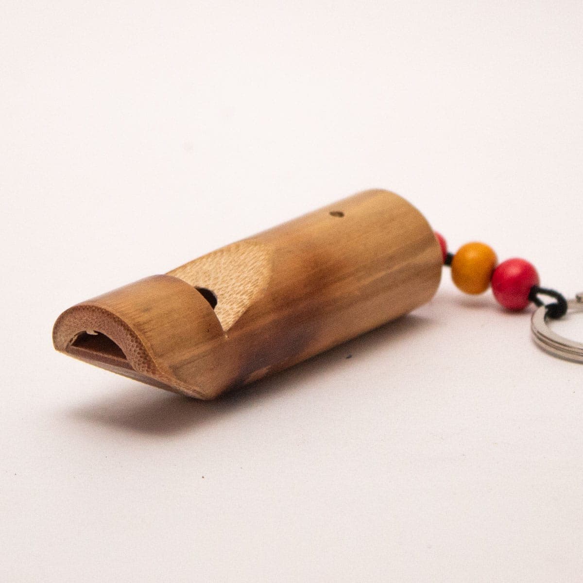 Bamboo whistle keychain -  Ecofriendly keychain