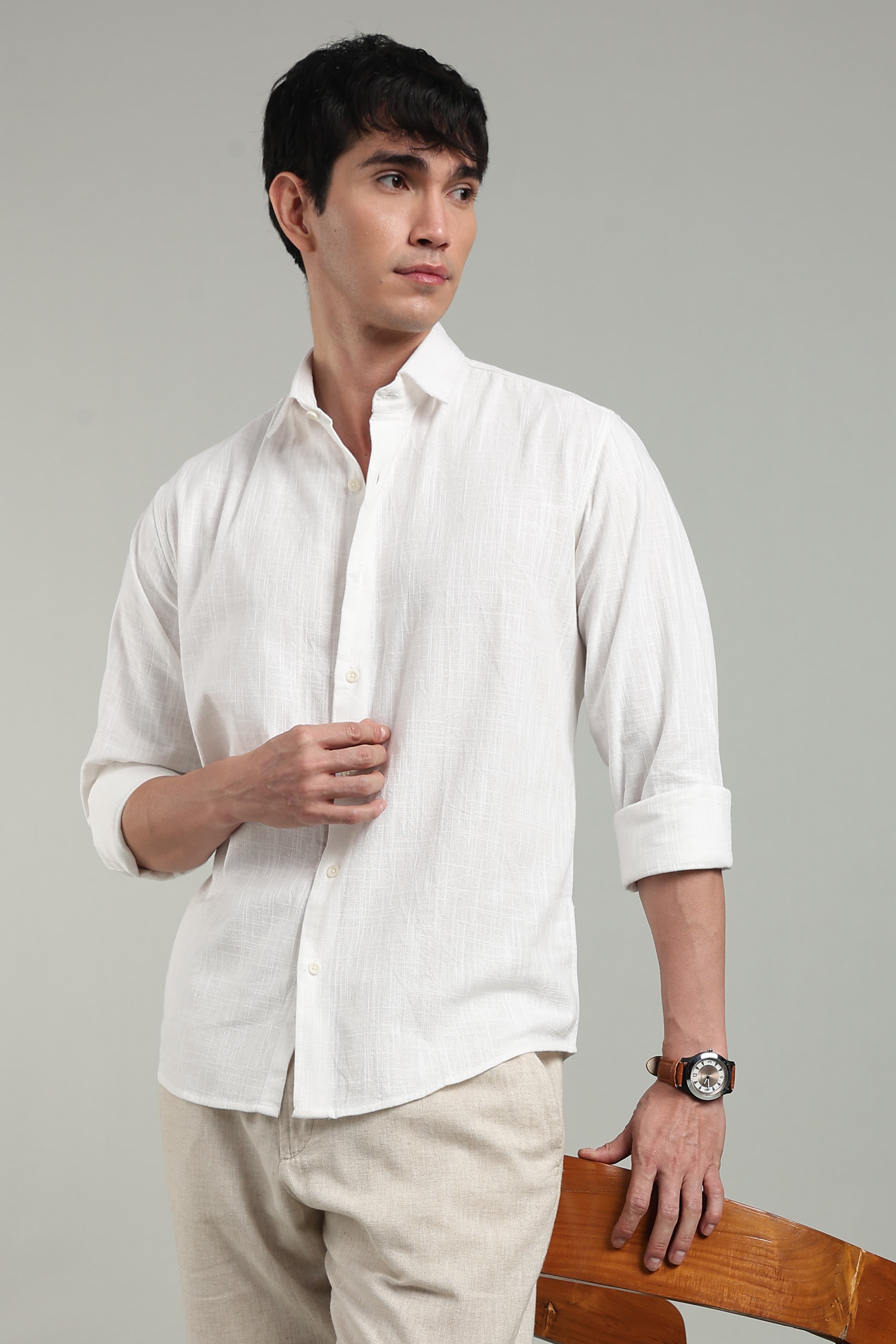 Stone 100% Hemp Shirt – Breathable Sustainable All-Season Shirt