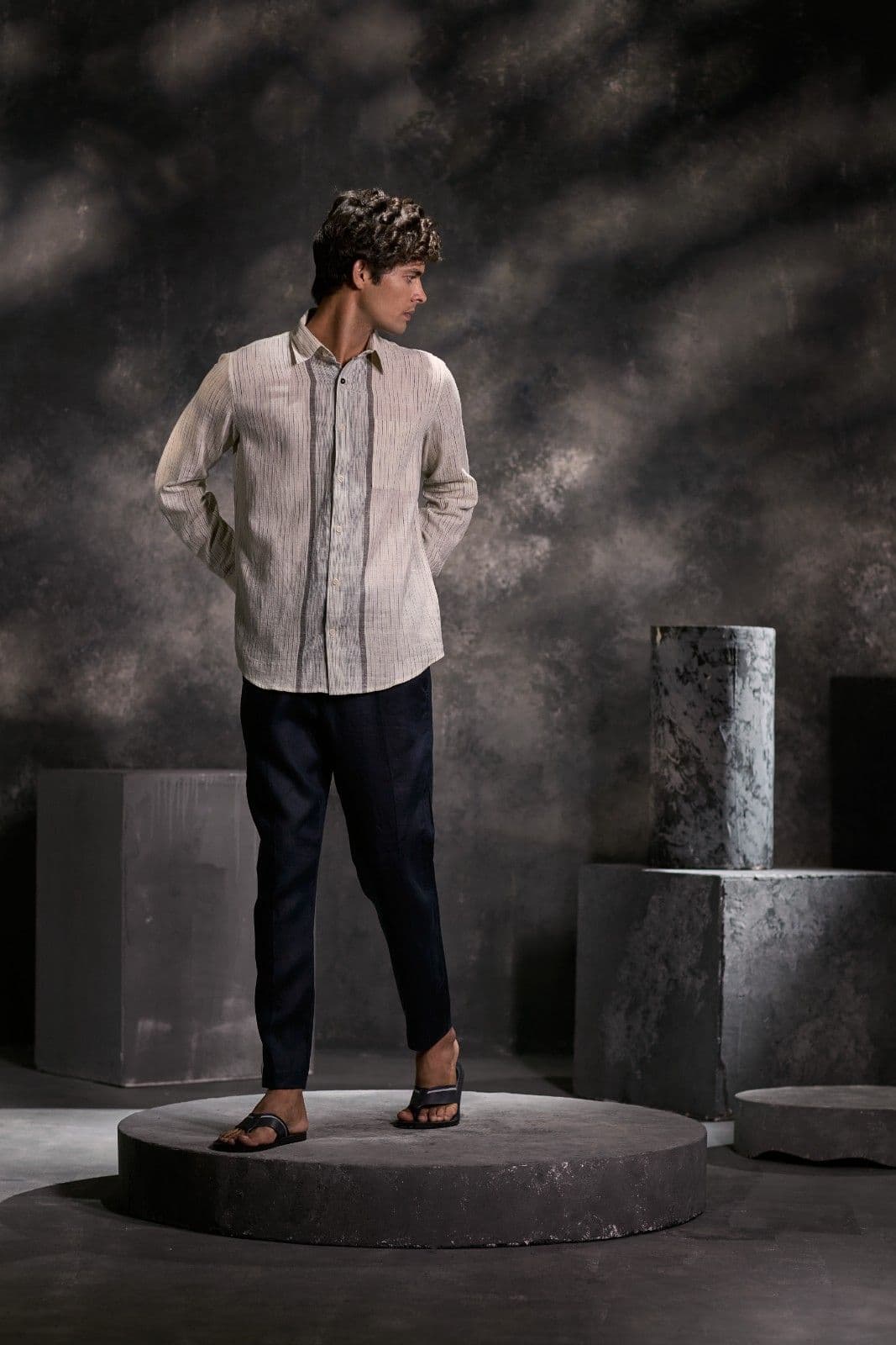 Men's Shirt | Handwoven Cotton Shirt